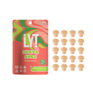 LYT mushroom gummies Guava Aura (Island Guava)