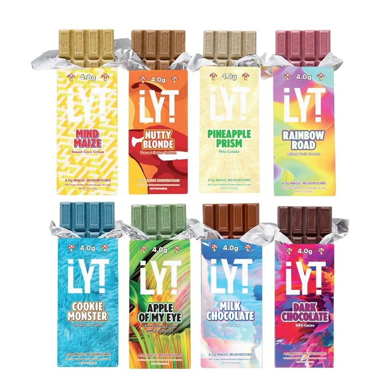 LYT Chocolate Bars & Mushroom Gummies | Premium Functional Confectionery LYT Chocolate Bars & Mushroom Gummies | Premium Functional Confectionery